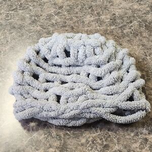 Cozy Gray Knit Hat